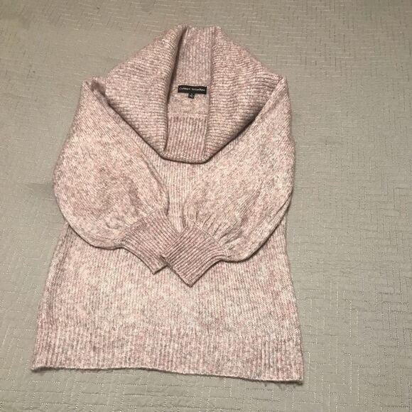 Catherine Malandrino, S, BalloonSleeve Cowl Neck Sweater, Purple - Picture 4 of 12